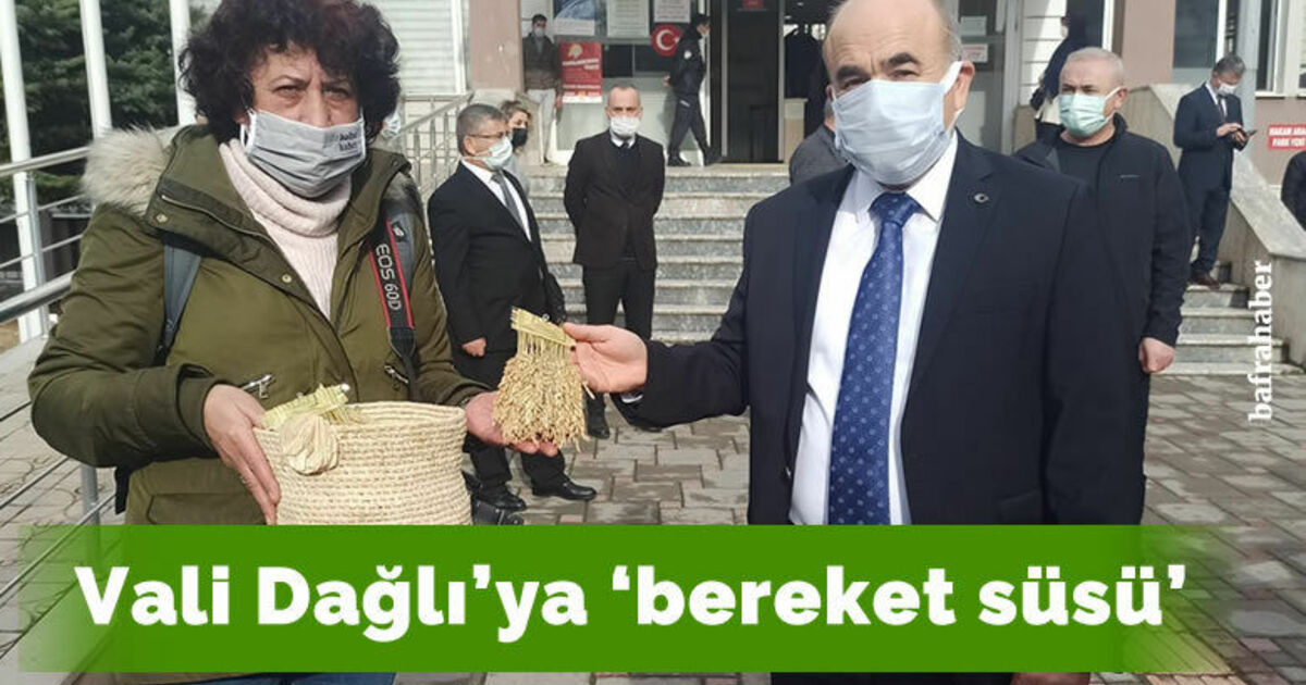 Vali Dağlı’ya ’bereket süsü’