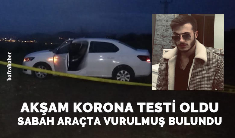 Bafra'da bir genç araçiçerisinde vurulmuş halde bulundu - Samsun'un Bafra ilçesinde bir kişi araç içerisinde tabanca ile vurulmuş halde bulundu