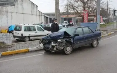 Çarşamba’da trafik kazası: 2 yaralı
