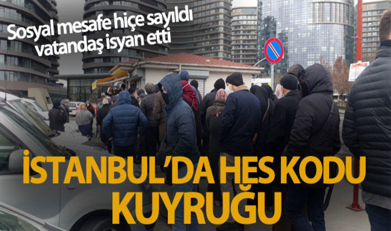 Vatandaşlar HES kodu kuyruğuna isyan etti - İstanbul Büyükşehir Belediyesi (İBB), vatandaşlardan 15 Ocak tarihine kadar ulaşım kartlarını Hayat Eve Sığar (HES) kodları ile eşleştirmelerini istedi. Yapılan uyarının ardından İBB iletişim merkezleri önünde oluşan kuyruklar vatandaşı isyan ettirdi.BUGÜN NELER OLDU?