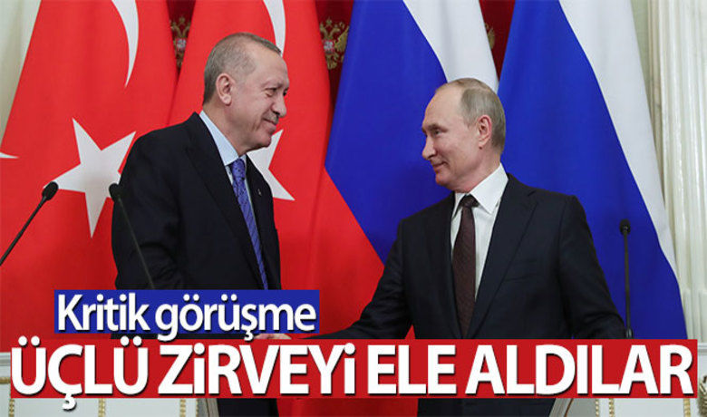 Cumhurbaşkanı Erdoğan ve Putin,Moskova'daki üçlü zirveyi ele aldı - Rusya Devlet Başkanı Vladimir Putin ile Cumhurbaşkanı Recep Tayyip Erdoğan telefon görüşmesi yaparak Moskova'da gerçekleşen Putin, Aliyev ve Paşinyan zirvesini ele aldı.BUGÜN NELER OLDU?