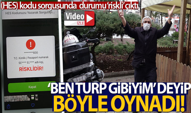 Korona virüs şüphelisi göbek atıp, spor yaptı - Çanakkale’de bir şahıs, eşiyle birlikte bankaya girmek istedi. Hayat Eve Sığar (HES) kodunun sorgusunda ‘Riskli’ yazınca durum polis ekiplerine bildirildi. Kısa sürede banka önünde karantinaya alınan şahıs, gazetecileri görünce "Bir şeyim yok ben turp gibiyim. Spor bile yaparım burada, dansöz gibi" diyerek oynadı.BUGÜN NELER OLDU?