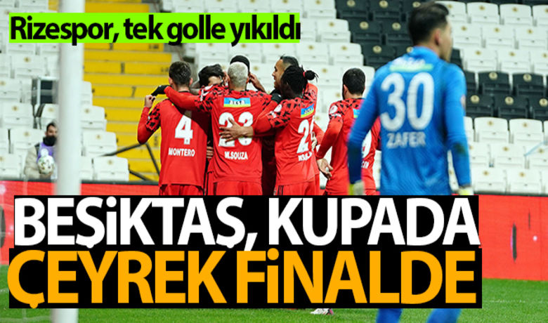 Beşiktaş, kupada çeyrek finalde - Ziraat Türkiye Kupası Son 16 Turu mücadelesinde Beşiktaş, sahasında karşılaştığı Çaykur Rizespor’u 85. dakikada Larin'in attığı golle 1-0 yenerek çeyrek finale yükseldi.BUGÜN NELER OLDU?