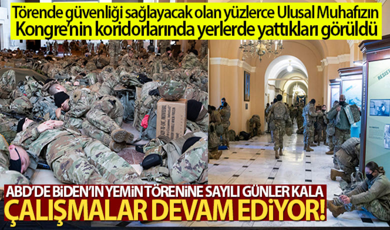Washington DC'de Biden'ın yemin töreninesayılı günler kala çalışmalar devam ediyor - ABD'nin başkenti Washington DC'de seçilmiş Başkanı Joe Biden'ın 20 Ocak'taki yemin törenine sayılı günler kala güvenlik önlemlerine yönelik çalışmalar devam ediyor. Ayten Mammadova WASHINGTON (İHA) -