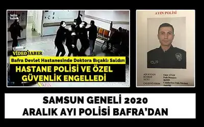 Samsun Geneli 2020 Aralık Ayı Polisi Bafra’dan