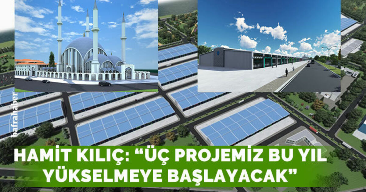 Kılıç: “Üç projemiz bu yıl yükselmeye başlayacak”