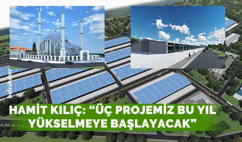 Kılıç: “Üç projemiz bu yıl yükselmeye başlayacak”