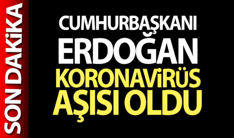 Cumhurbaşkanı Erdoğan aşı oldu - Cumhurbaşkanı Recep Tayyip Erdoğan, Ankara Şehir Hastanesi'nde CoronaVac aşısı oldu.BUGÜN NELER OLDU?