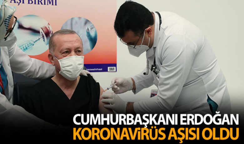Cumhurbaşkanı Recep Tayyip Erdoğan,aşı olduğu anları paylaştı! - Cumhurbaşkanı Recep Tayyip Erdoğan, Ankara Şehir Hastanesi`nde CoronaVac aşısı oldu.