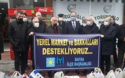 İyi Parti’den Yerel Marketlere Ve Bakkalları Destekliyoruz Etkinliği