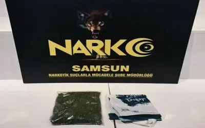 Samsun’da bonzai ile yakalanan şahıs gözaltına alındı

