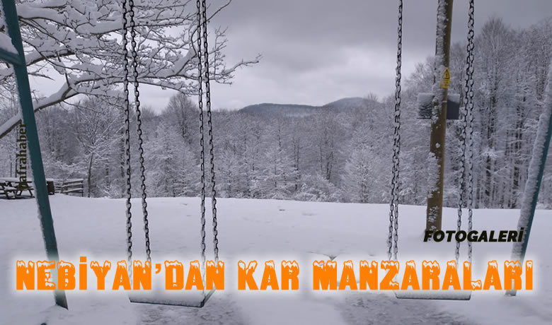 Nebiyan'dan 2021'in ilk kar manzaraları