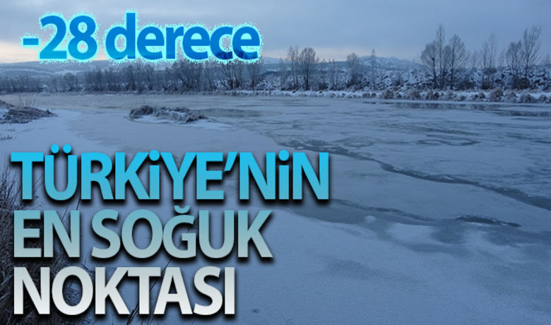 Soğuk havada zirve eksi 28'le İmranlı'nın - Bugün Türkiye’nin en soğuk noktası eksi 28 dereceyle Sivas’ın İmranlı ilçesi oldu.