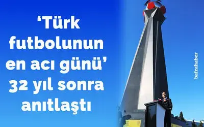 Bakan Kasapoğlu ’Samsunspor Anıtı’nı açtı