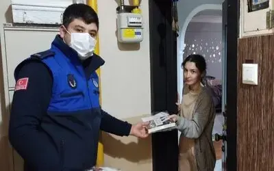 55 kişiye kitapları teslim edildi
