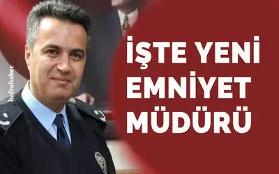 İşte Yeni Bafra İlçe Emniyet Müdürü