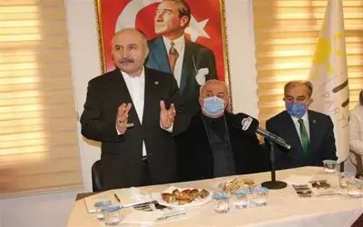 Erhan Usta'dan Bafra İyi Parti Ziyareti