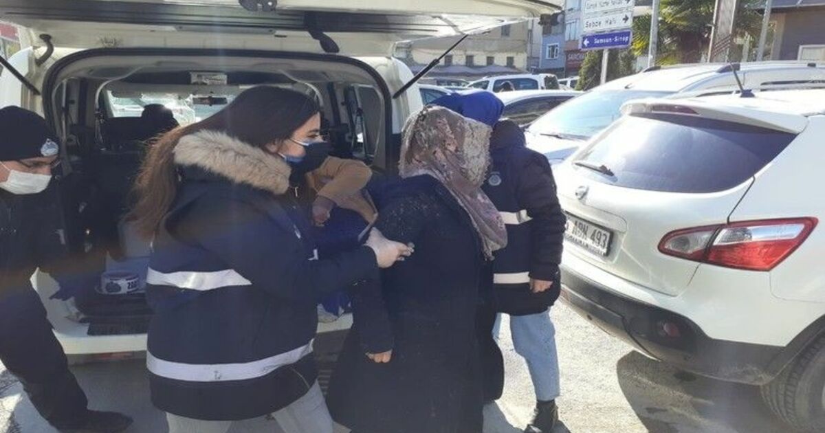 Bafra’da dilenci operasyonu
