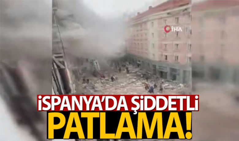 İspanya'da patlama! - İspanya’nın başkenti Madrid’de bir binada meydana gelen patlamada 2 kişi hayatını kaybetti.