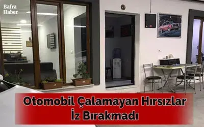 Otomobil Çalamayan Hırsızlar İz Bırakmadı