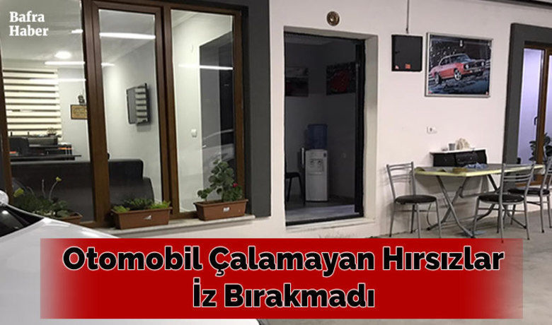 Otomobil Çalamayan Hırsızlar İz Bırakmadı