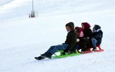 Akdağ Kayak Merkezi’nde kar sevinci
