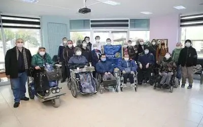 Atakum’da engellilere diş taraması
