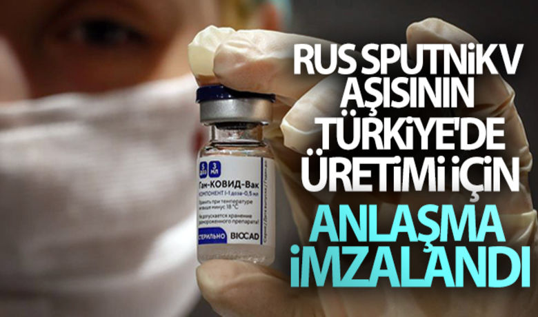 Rus Sputnik V aşısınınTürkiye'de üretimi için anlaşma imzalandı - Rusya Doğrudan Yatırım Fonu (RDIF), korona virüse karşı geliştirilen Sputnik V aşısının Türkiye'de üretimi için Türk bir ilaç firması ile anlaşma imzalandığını duyurdu.