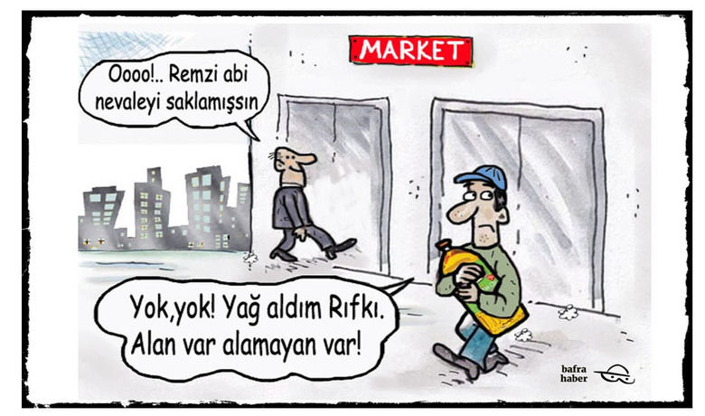 Ayıp olmasın diye sıvı yağı sakladı