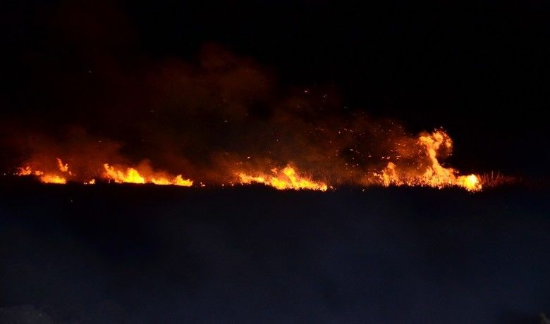 Samsun’da sazlık yangını
 - Samsun’un Terme ilçesinde yaşanan sazlık yangını geniş bir alanı küle çevirdi.