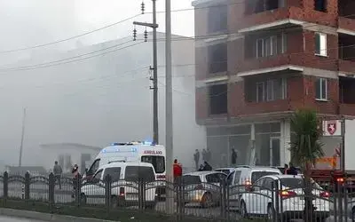 O Tekstil Atölyesinde Bir Yangın Daha