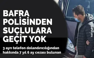 Bafra’da suçlulara geçit yok