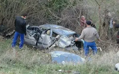 Aracıyla 200 metrelik uçurumdan yuvarlanan sürücü hayatını kaybetti

