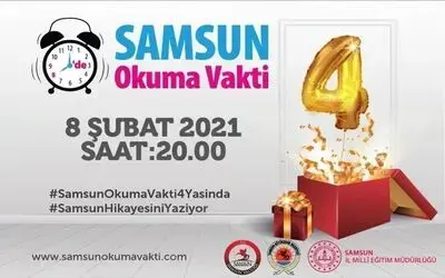 ’Samsun Okuma Vakti’ 4. yılında: 405 bin 888 kitap toplandı
