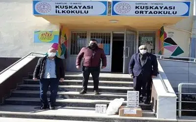 19 Mayıs Belediyesi’nden okullarda dezenfeksiyon çalışması
