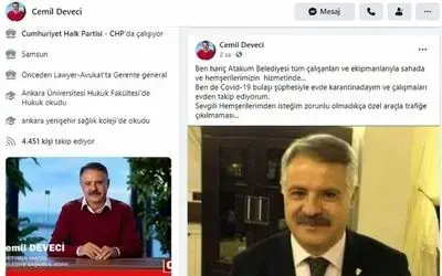 Kovid-19’u atlatan Başkan Deveci temas şüphesiyle tekrar karantinada
