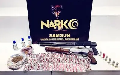 Samsun’da uyuşturucu operasyonu: 7 gözaltı
