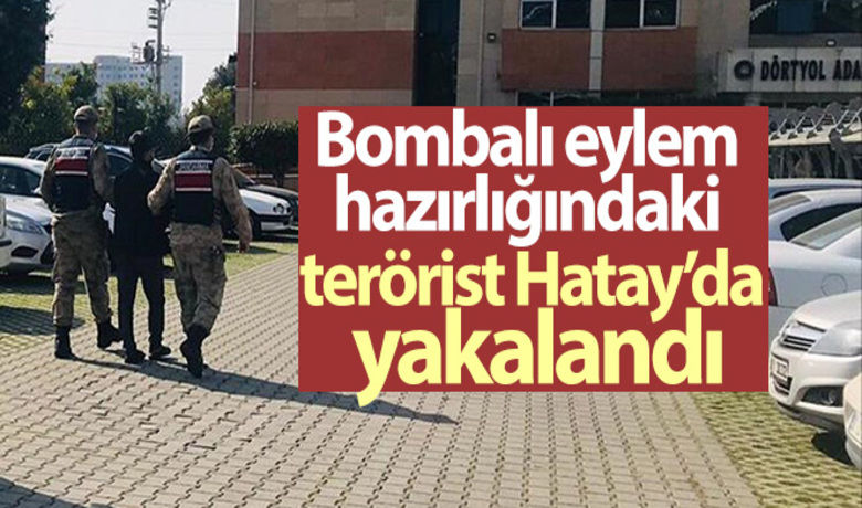 Bombalı eylem hazırlığındakiterörist Hatay'da yakalandı - Suriye'nin Zeytindalı Harekatı bölgesinde Türk Silahlı Kuvvetleri mensuplarına, Suriye Milli Ordusuna ve sivil vatandaşlara yönelik bombalı eylem yapma hazırlığında olduğu tespit edilen KCK/PKK-PYD/YPG terör örgütü mensubu ile birlikte 3 şüpheli Hatay’ın Dörtyol ilçesinde yakalandı.