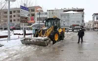 Havza Belediyesi’nde 24 saat kar mesaisi
