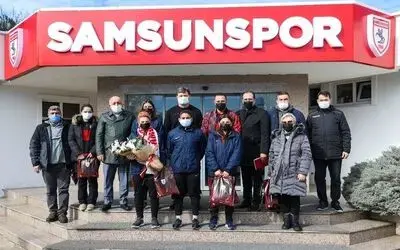 Samsun’un altın kızları Samsunspor’da
