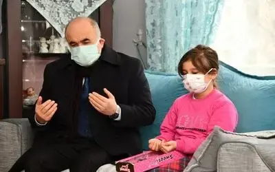 Vali Dağlı’dan şehit ailesine taziye
