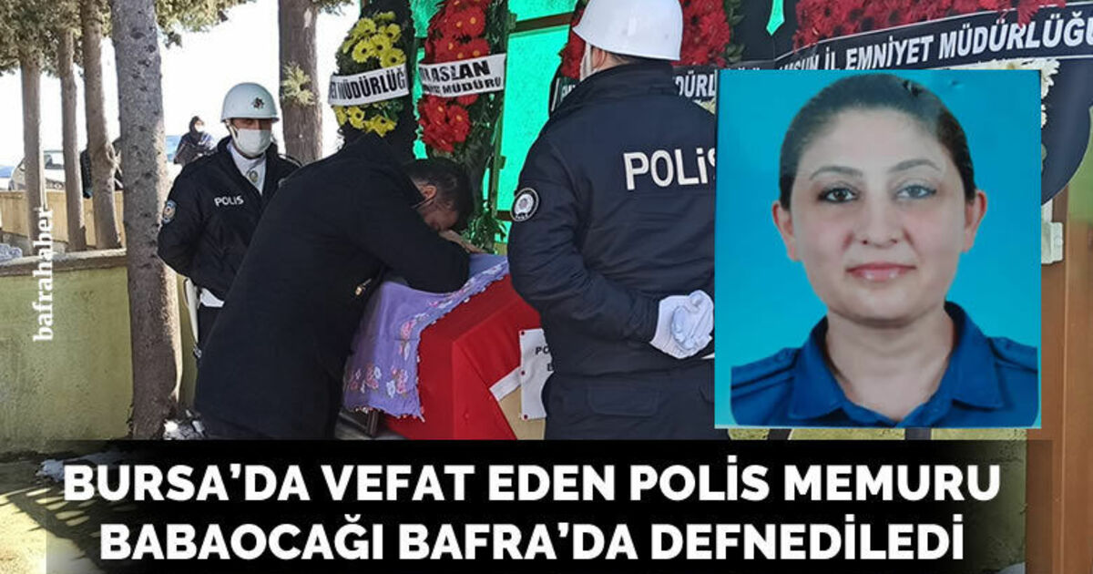 Polis memuru gözyaşları içinde son yolculuğuna uğurlandı