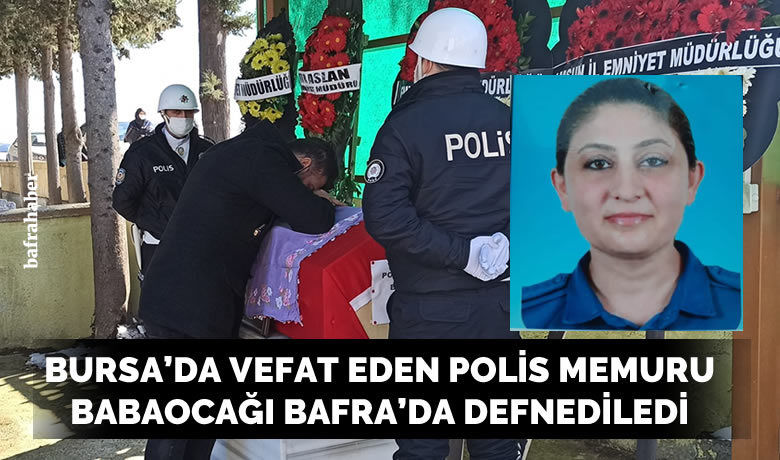 Polis memuru gözyaşlarıiçinde son yolculuğuna uğurlandı