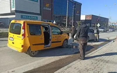 Bafra’da zincirleme kaza: 1 yaralı
