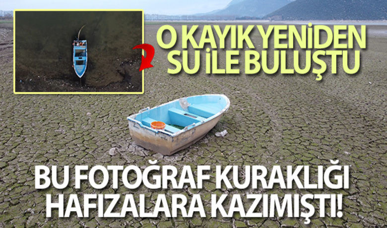Kar yağışı en çok o bölgeye yaradı - Bursa'da çatlayan toprağın üzerinde karaya oturmuş kayıkların fotoğrafı kuraklığı hafızalara kazımıştı. Karların erimesiyle o bölgede doğal hayat normale döndü. Toprak üzerindeki kayıklar ise göl sularının yükselmesiyle yeniden su ile buluştu.