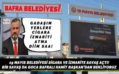Sigara Ve Yerlere Atılan İzmaritlere Savaş!
