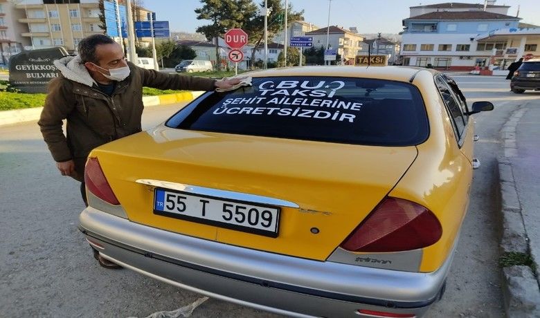 Şehit ailelerine ücretsiz taksi
 - Samsun’un Alaçam ilçesinde taksicilik yapan Durmuş İleri, aracına binen şehit ailelerinden ücret almıyor.