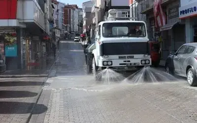 Havza Belediyesi’nden hafta sonu mesaisi

