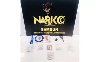 Samsun’da 2 kişi uyuşturucu ticaretinden gözaltına alındı
