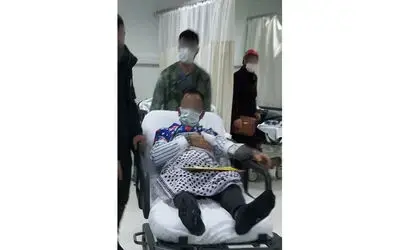 Bıçaklı saldırıda yaralandı
